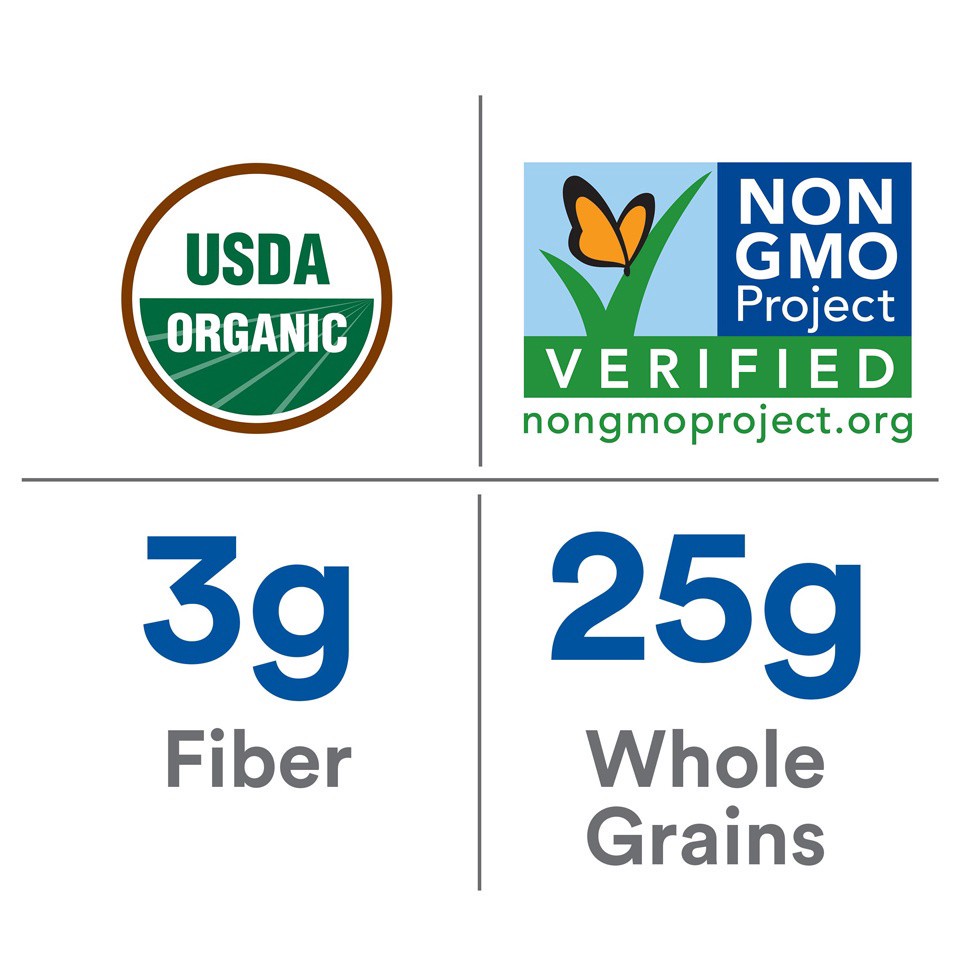 slide 3 of 3, Kashi Organic Vegan Protein Blueberry Clusters Breakfast Cereal - 13.4 Oz, 13.4 oz