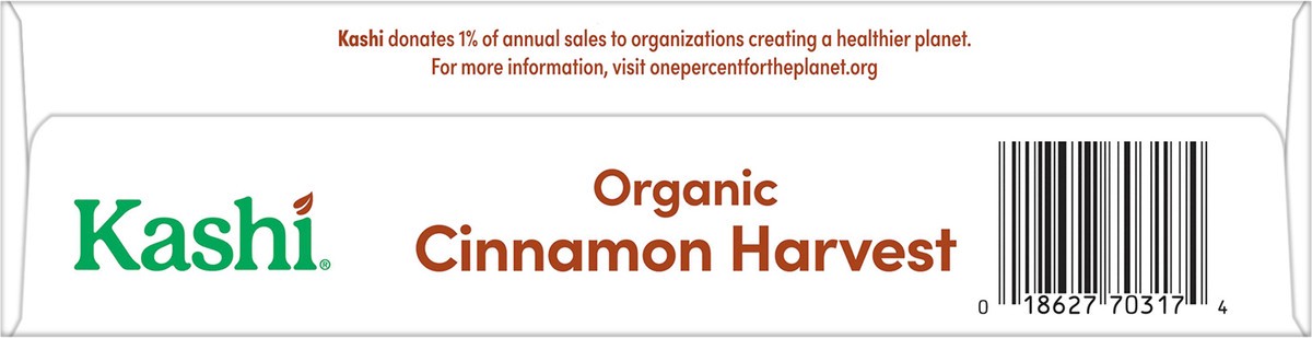 slide 3 of 8, Kashi Organic Cinnamon Harvest Cereal 16.3 oz, 16.3 oz