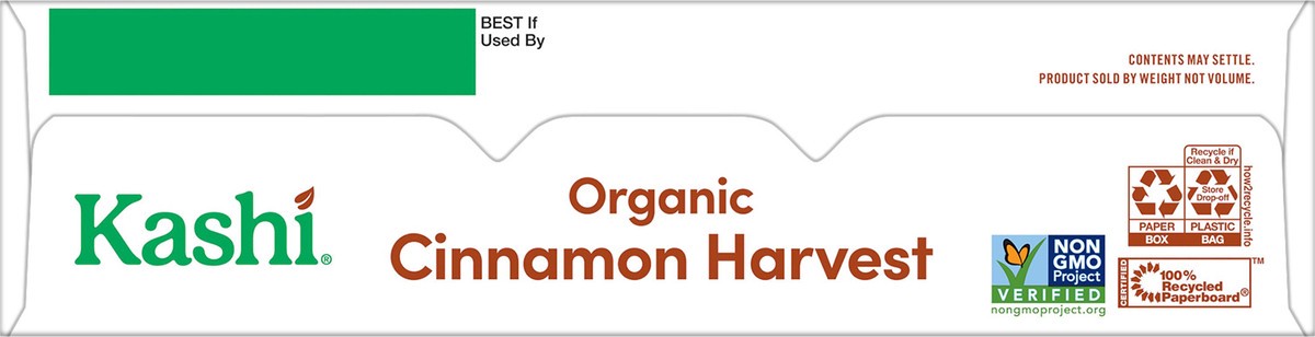 slide 8 of 8, Kashi Organic Cinnamon Harvest Cereal 16.3 oz, 16.3 oz