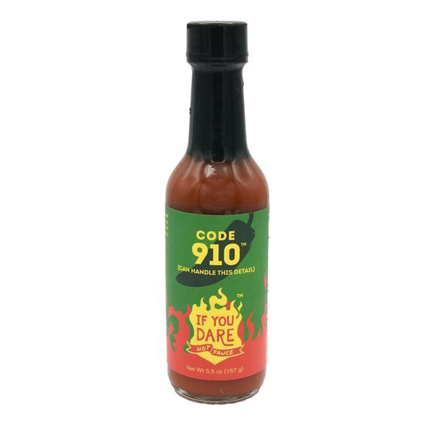 slide 1 of 1, If You Dare Hot Sauce, Code 910, 5.5 oz