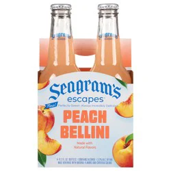 Seagram's Peach Bellini - 4pk/11.2oz