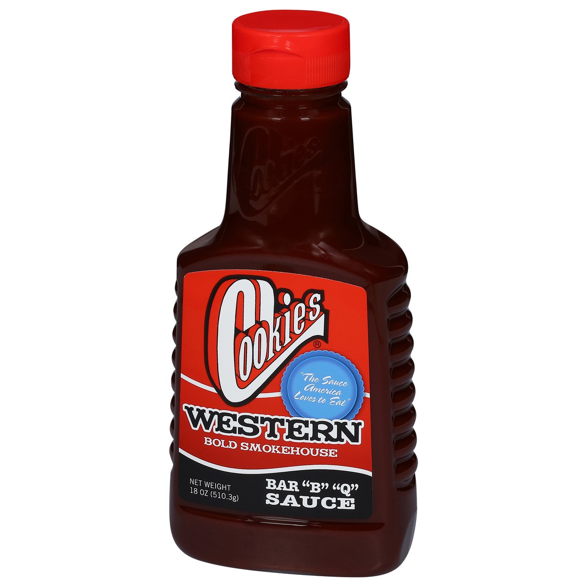 slide 8 of 14, Cookies Western Bold Smokehouse Bar B Q Sauce 18 oz, 18 oz