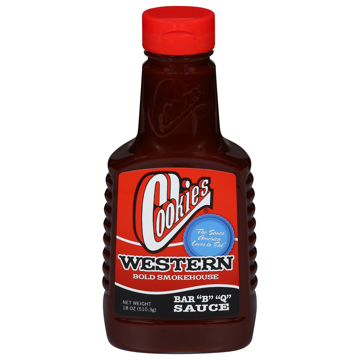 slide 9 of 14, Cookies Western Bold Smokehouse Bar B Q Sauce 18 oz, 18 oz