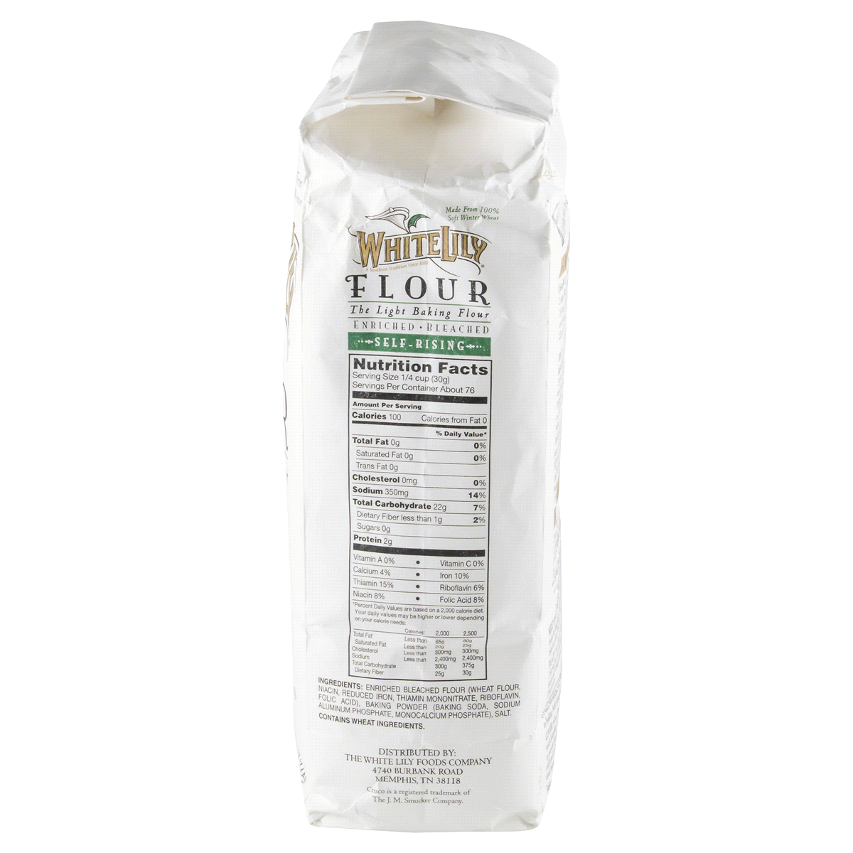 White Lily Presifted Self Rising Enriched Bleached Flour 5 Lb Shipt 4406