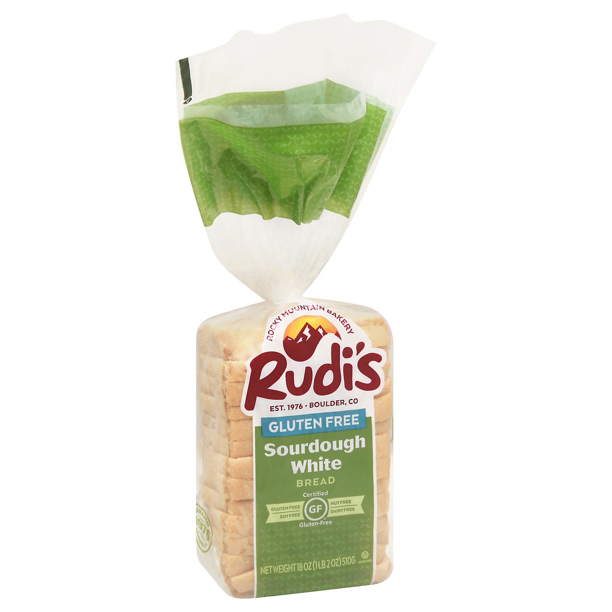 slide 3 of 9, Rudi's Sourdough White Bread 18 oz Loaf, 18 oz