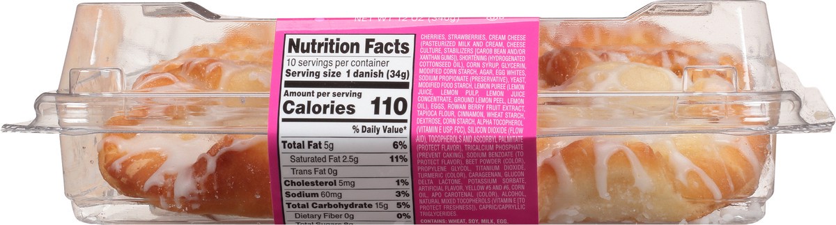 slide 5 of 9, Sweet P's Bake Shop Assorted Danish Mini 12 oz, 12 oz