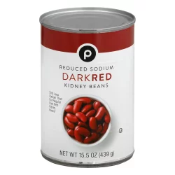 Publix Reduced Sodium Dark Red Kidney Beans - 15.5 oz