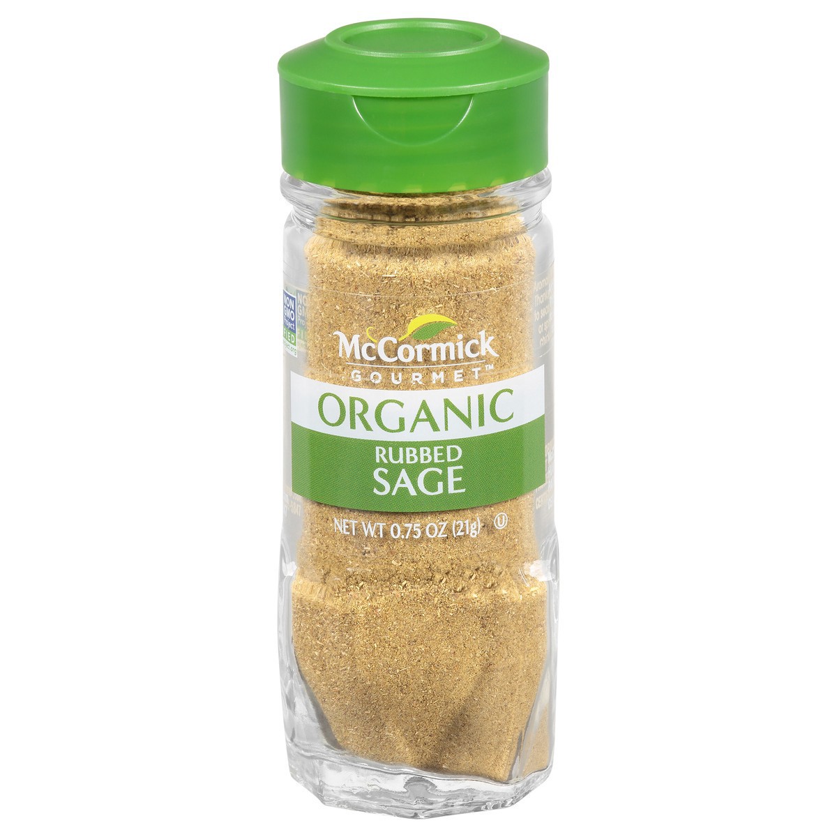 slide 1 of 7, McCormick Gourmet Organic Rubbed Sage, 0.75 oz, 0.75 oz