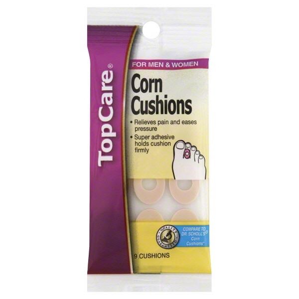 slide 1 of 2, TopCare Corn Cushions, 9 ct