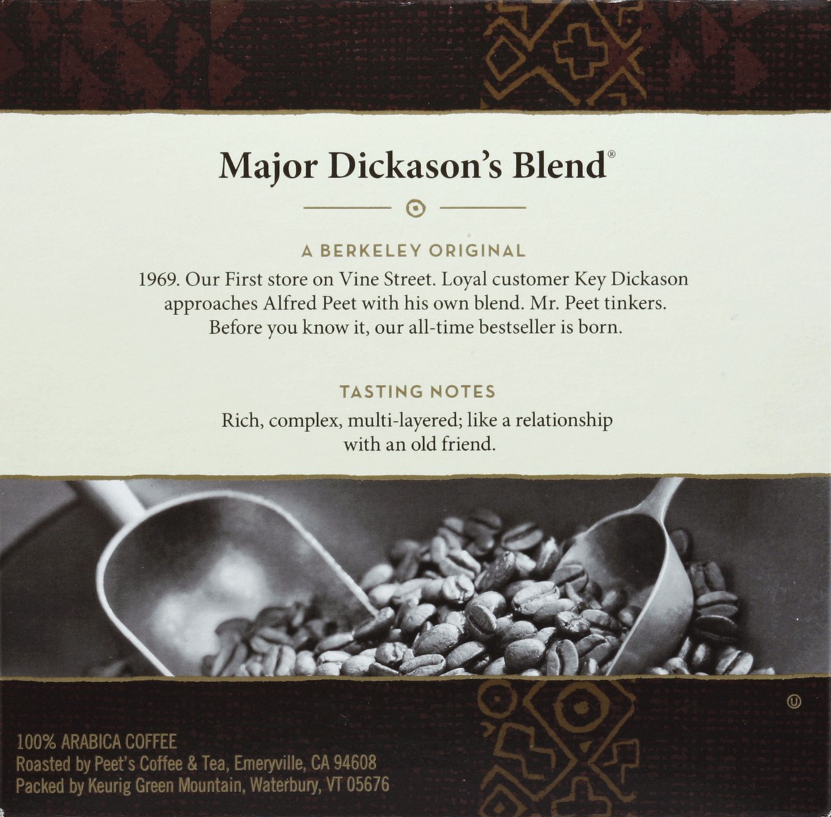 slide 2 of 4, Peet's Coffee Major Dickason's Blend Dark Roast K-Cups - 32 ct, 32 ct