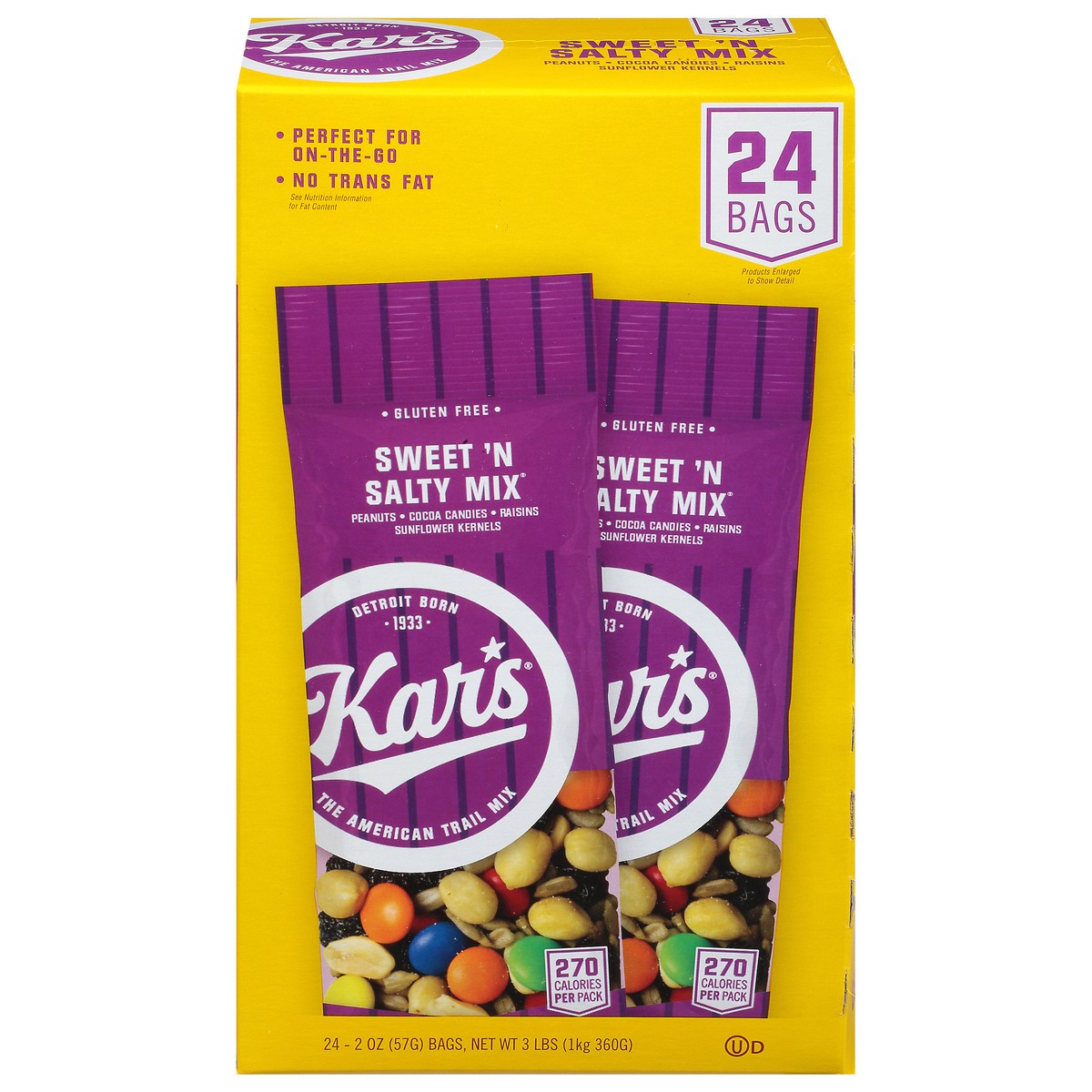 slide 1 of 13, Kar's Sweet 'N Salty Mix 24 ct, 24 ct