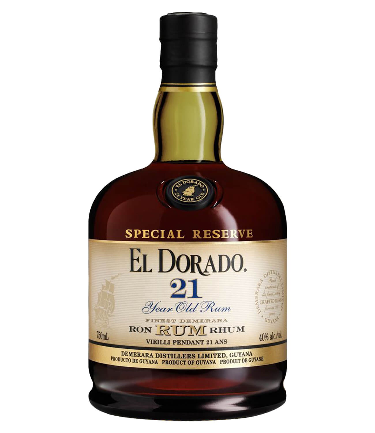 slide 1 of 1, El Dorado 21Yr Special Reserve, 750 ml