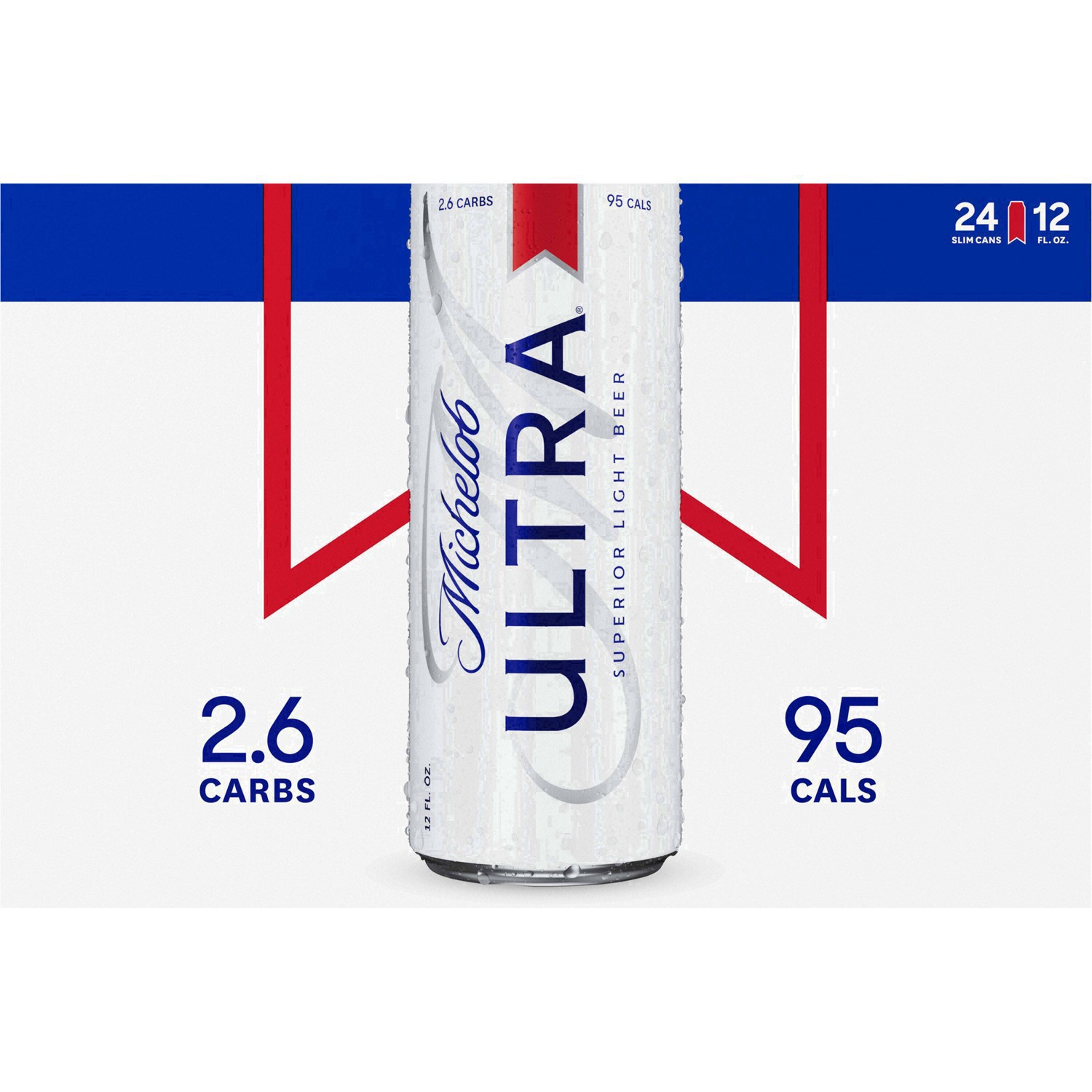 slide 105 of 137, Michelob ULTRA Light Beer, 24 Pack Beer, 12 FL OZ Cans, 288 fl oz