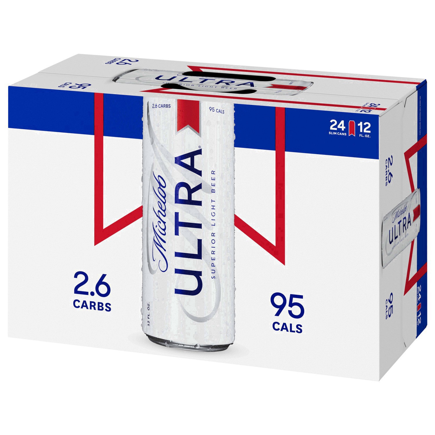 slide 35 of 137, Michelob ULTRA Light Beer, 24 Pack Beer, 12 FL OZ Cans, 288 fl oz