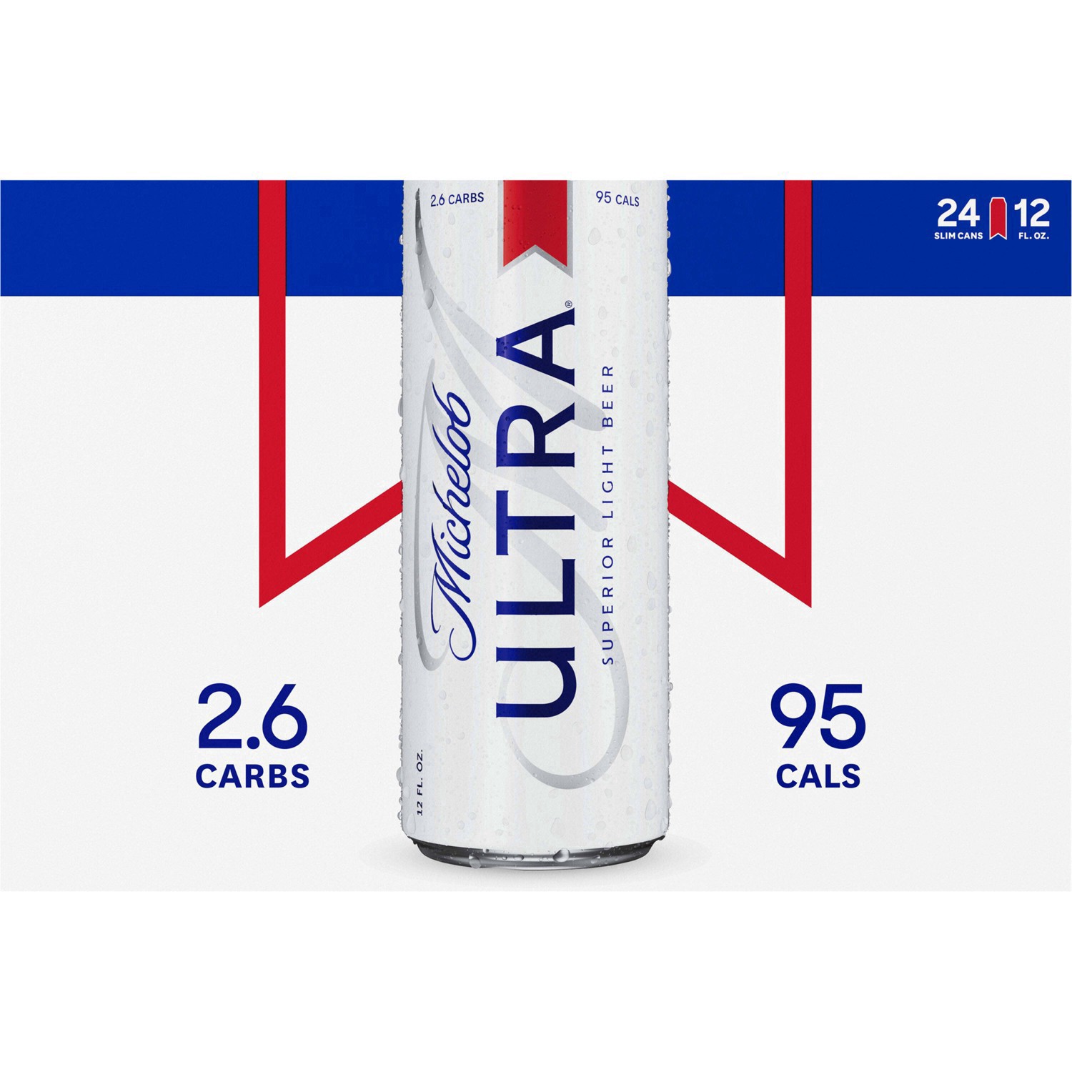 slide 112 of 137, Michelob ULTRA Light Beer, 24 Pack Beer, 12 FL OZ Cans, 288 fl oz