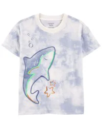 Carters Baby Shark Graphic Tee Blue 18M