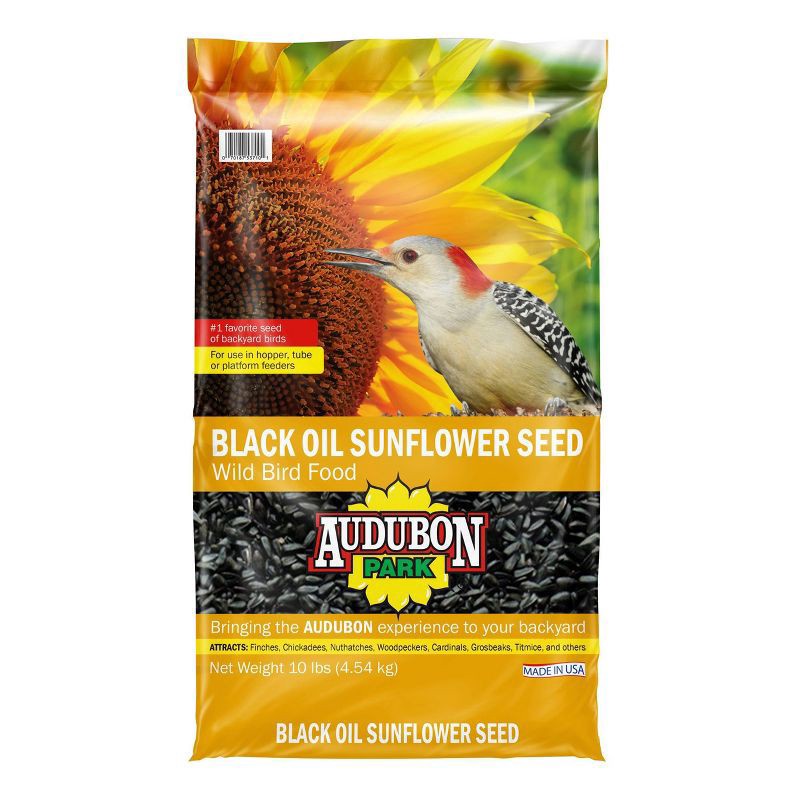 slide 1 of 3, Audubon Park Sunflower Seed 10 lb, 10 lb