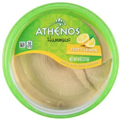 Athenos Zesty Lemon Hummus 8 oz