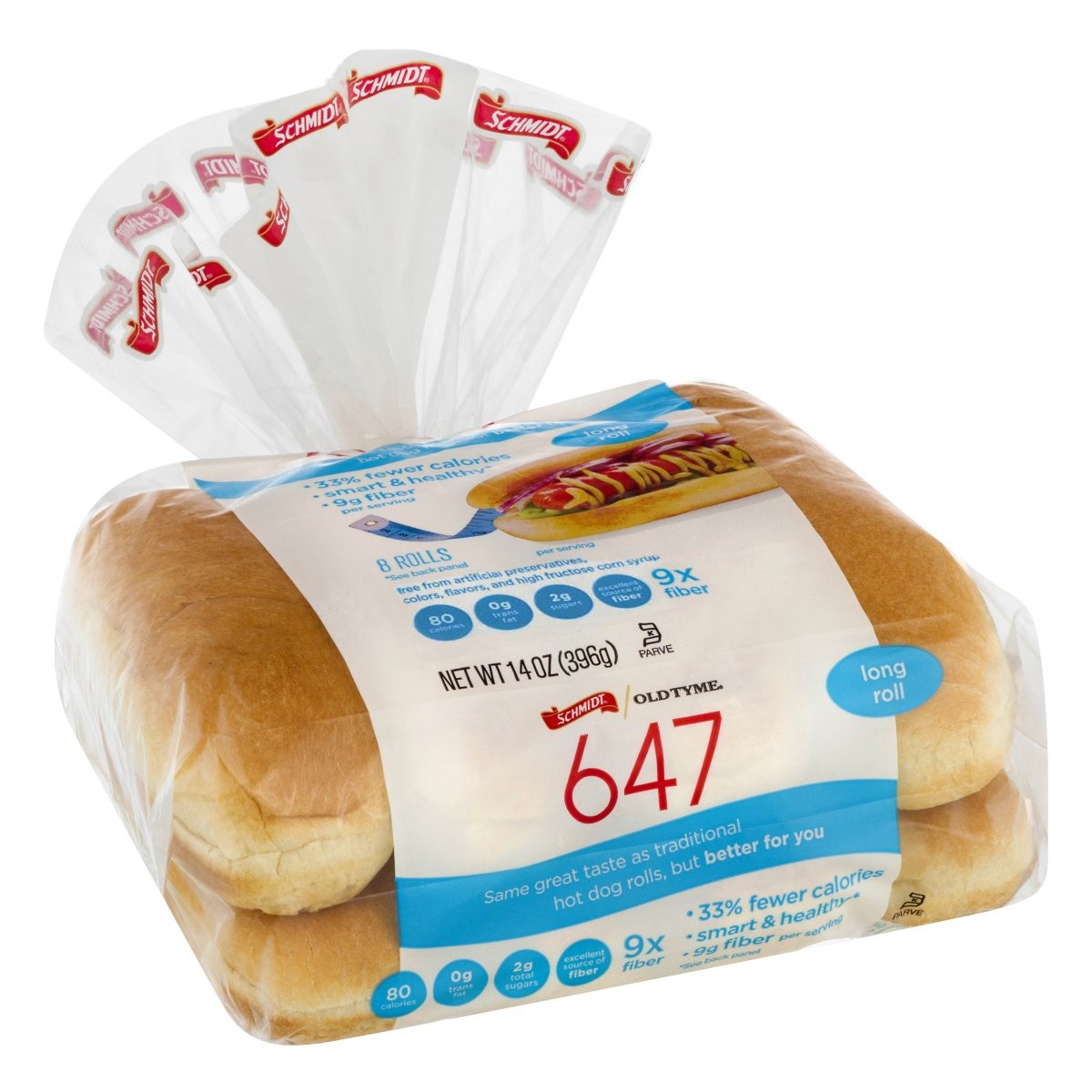 slide 1 of 10, Old Tyme Carb Smart Long Rolls, 14 oz