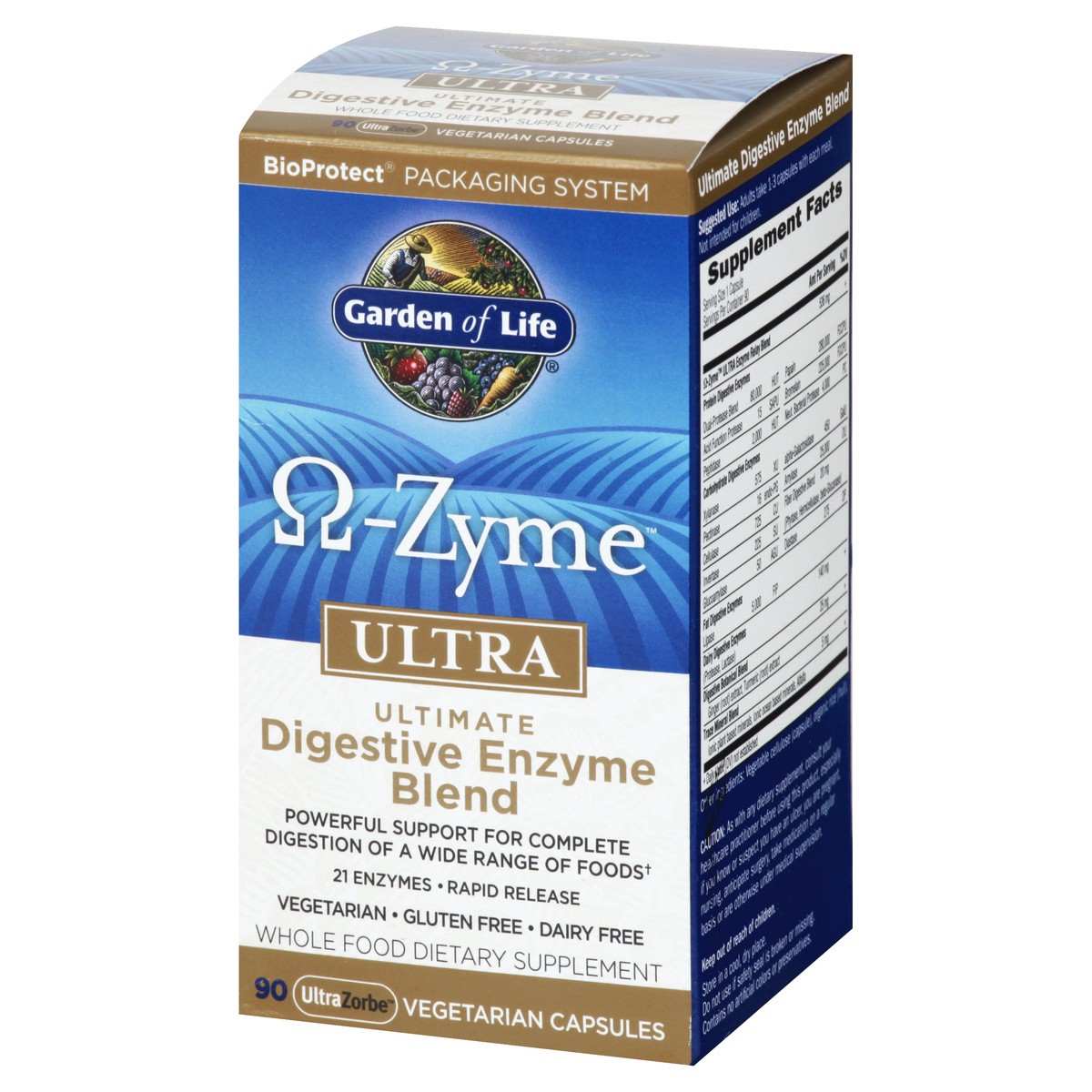 slide 2 of 13, Garden of Life Omega-Zyem Ultra Ultimate Vegetarian Capsules Digestive Enzyme Blend 90 ea, 90 ct