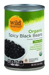 Wild Harvest Black Beans 15 oz