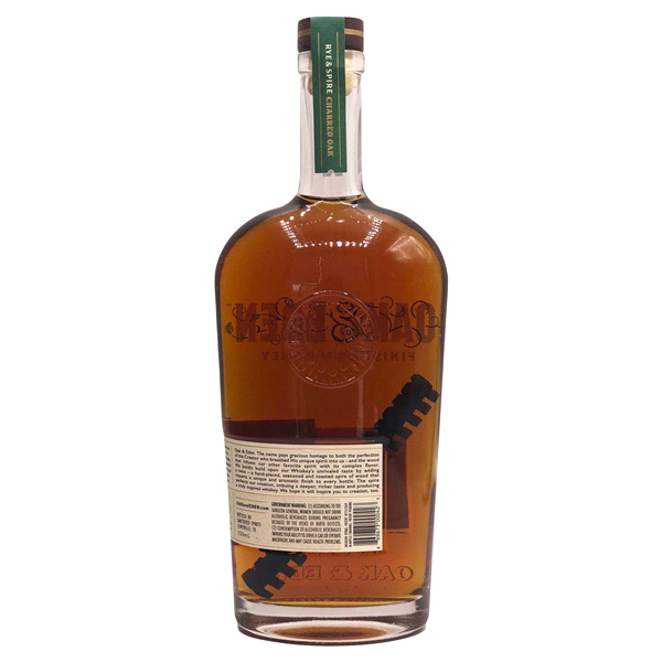 slide 4 of 5, Oak & Eden Rye & Spire Whiskey, 750 ml