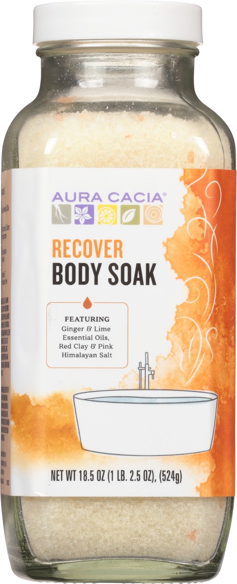 slide 6 of 9, Aura Cacia Recover Body Soak 18.5 oz, 18.5 oz