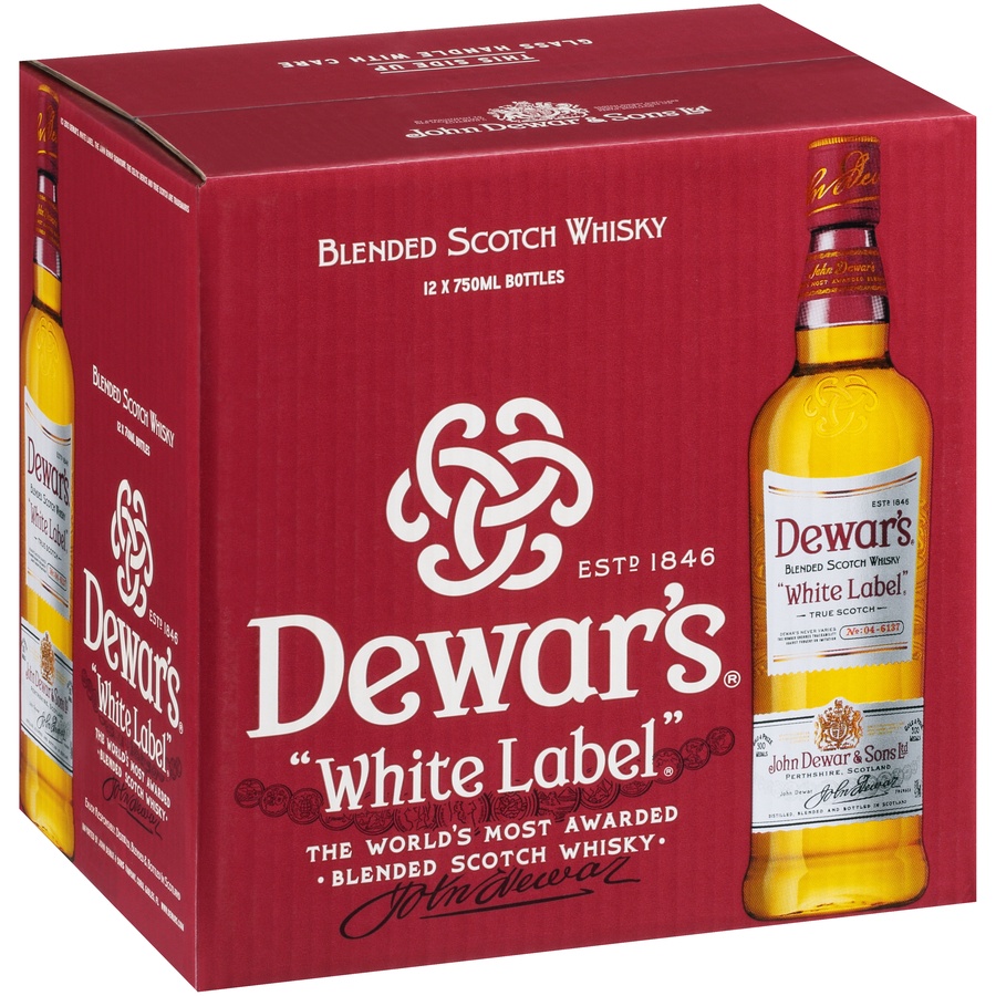 Dewar's White Label Scotch 750 ml Shipt