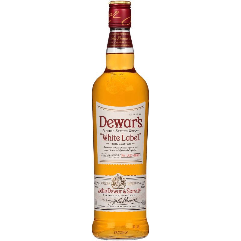 slide 1 of 5, Dewar'S White Label Blended Scotch Whisky 40% 75Cl/750Ml, 750 ml