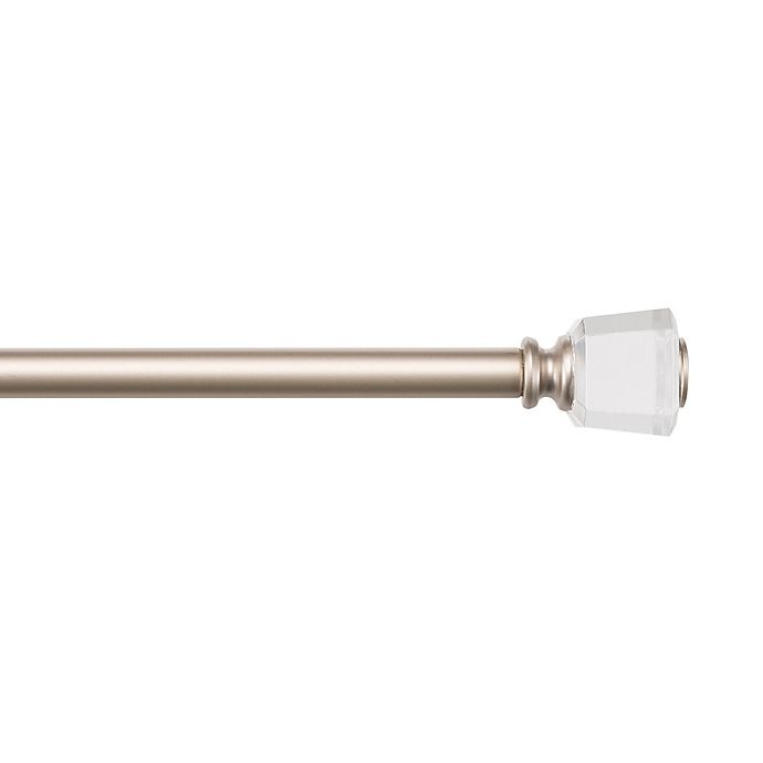 slide 1 of 1, Cambria Casuals Purest 88 to Adjustable Curtain Rod Set - Champagne, 144 in