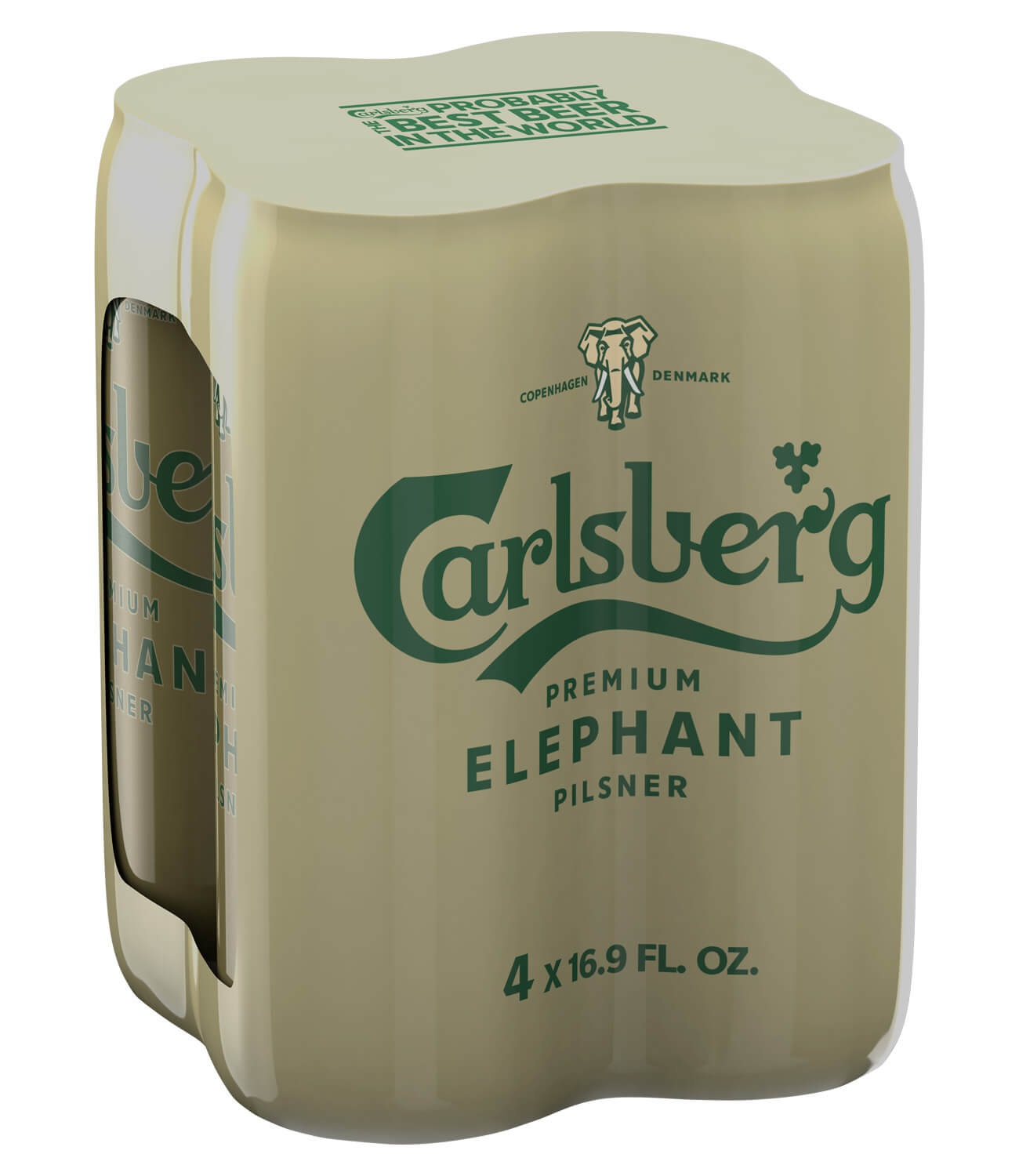 slide 1 of 1, Carlsberg Elephant Malt 16.9 Oz Can, 67.6 fl oz