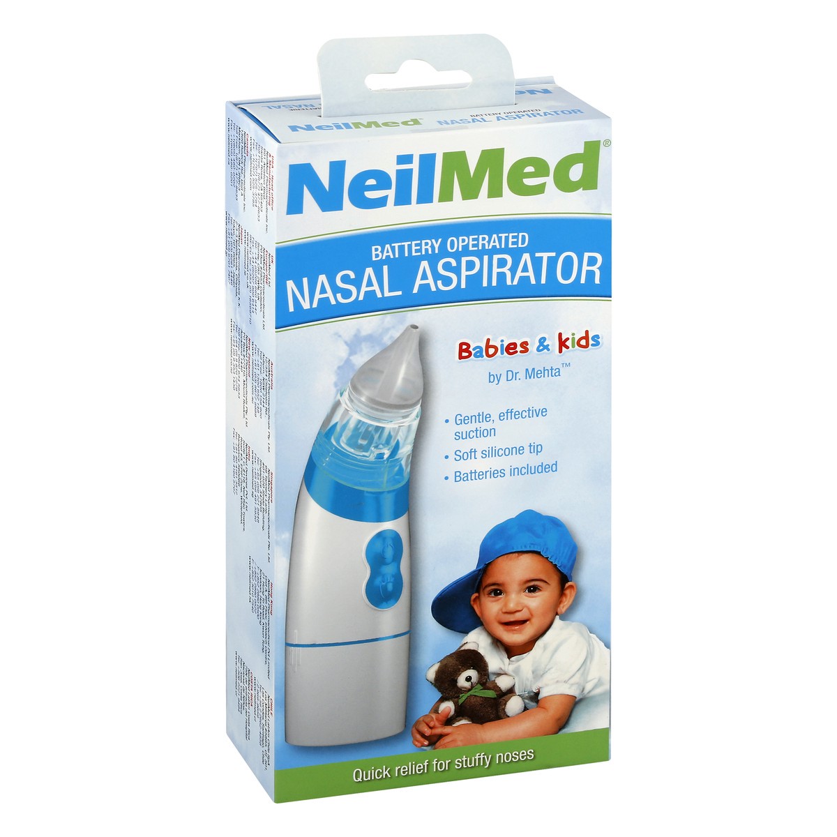 slide 5 of 11, NeilMed Babies & Kids Battery Operated Nasal Aspirator 1 ea, 1 ct
