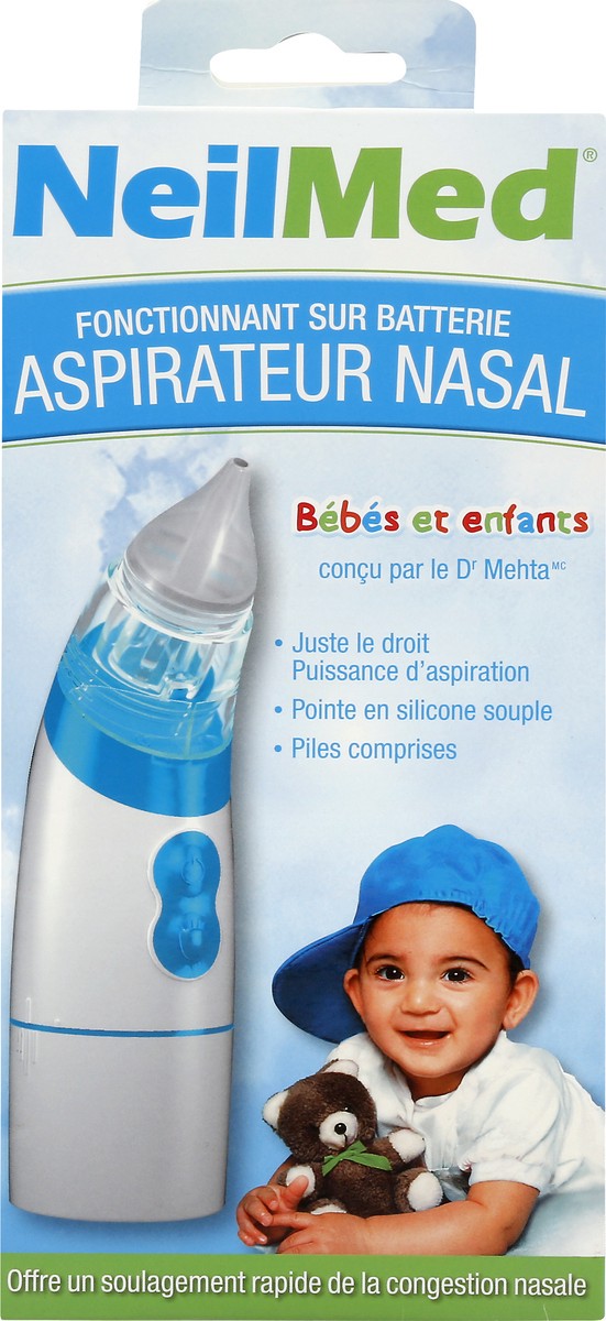 slide 2 of 11, NeilMed Babies & Kids Battery Operated Nasal Aspirator 1 ea, 1 ct