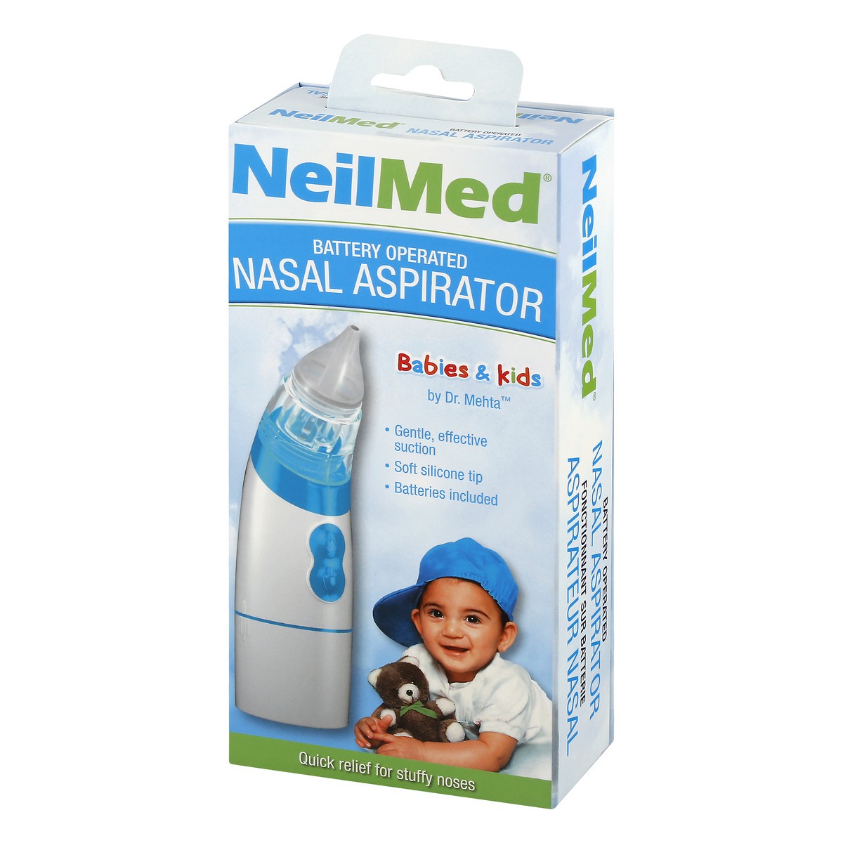 slide 7 of 11, NeilMed Babies & Kids Battery Operated Nasal Aspirator 1 ea, 1 ct