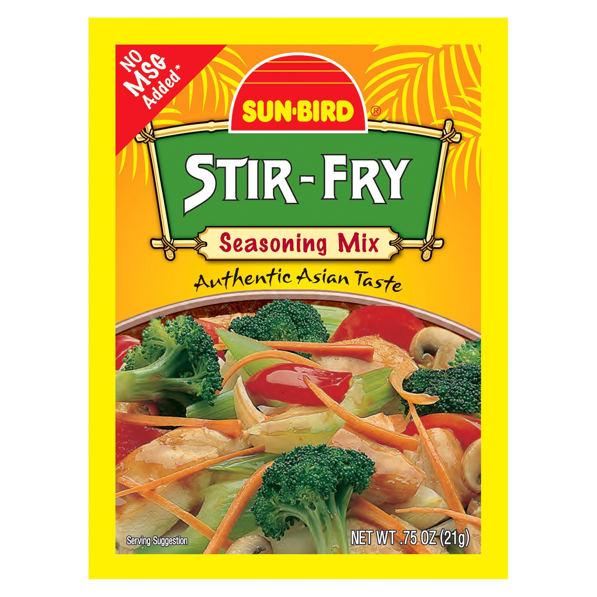 slide 1 of 3, Sun-Bird Stir Fry Seasoning Mix 0.74 oz, 0.74 oz