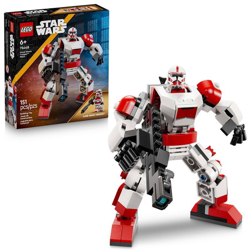 slide 1 of 6, LEGO Star Wars Clone Shock Trooper Mech Toy 75448, 1 ct