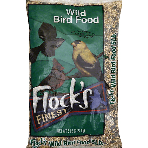 slide 2 of 2, Flock's Finest Wild Bird Food, 5 lb