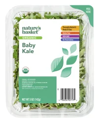Nature's Basket Organic Baby Kale