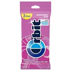 ORBIT Gum Bubblemint Sugar Free Chewing Gum Bulk Pack, 14 Piece (Pack of 3)