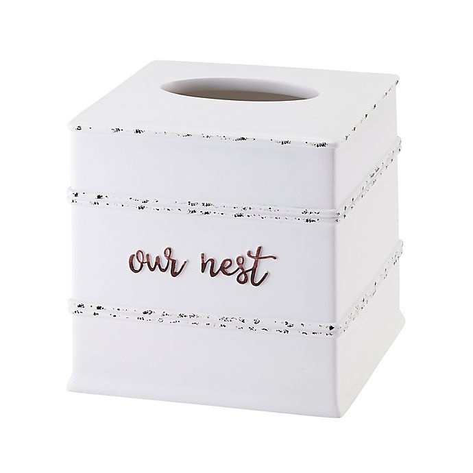 slide 1 of 1, Avanti Our Nest Boutique Tissue Box Cover, 1 ct