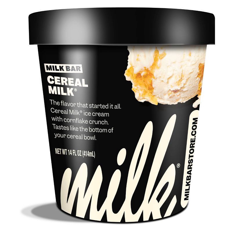 slide 1 of 3, Milk Bar Cereal Milk Ice Cream 14 fl oz, 14 oz