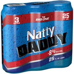 Natural Light Beer, 3 Pack 25 fl. oz. Cans