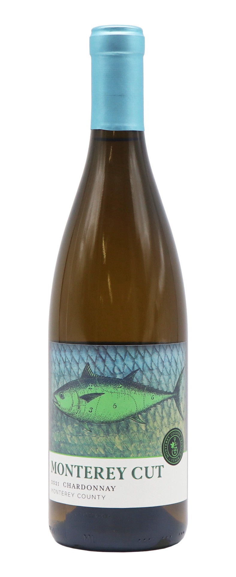 slide 1 of 1, Monterey Cut Chardonnay, 750 ml