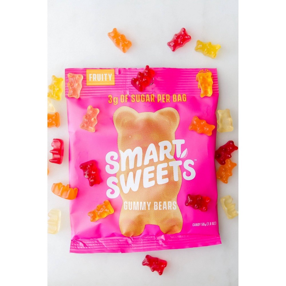 slide 3 of 4, Smart Sweets Fruity Gummy Bears 1.8 oz, 1.8 oz