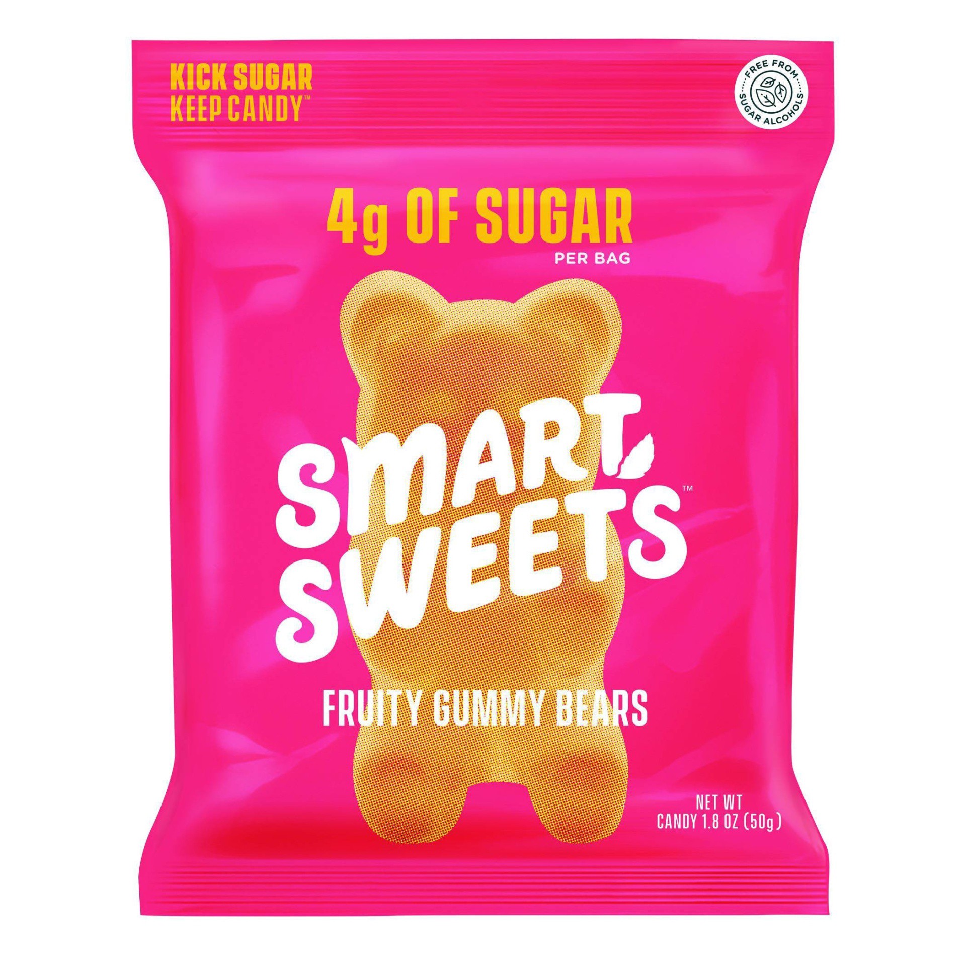 slide 1 of 4, Smart Sweets Fruity Gummy Bears 1.8 oz, 1.8 oz