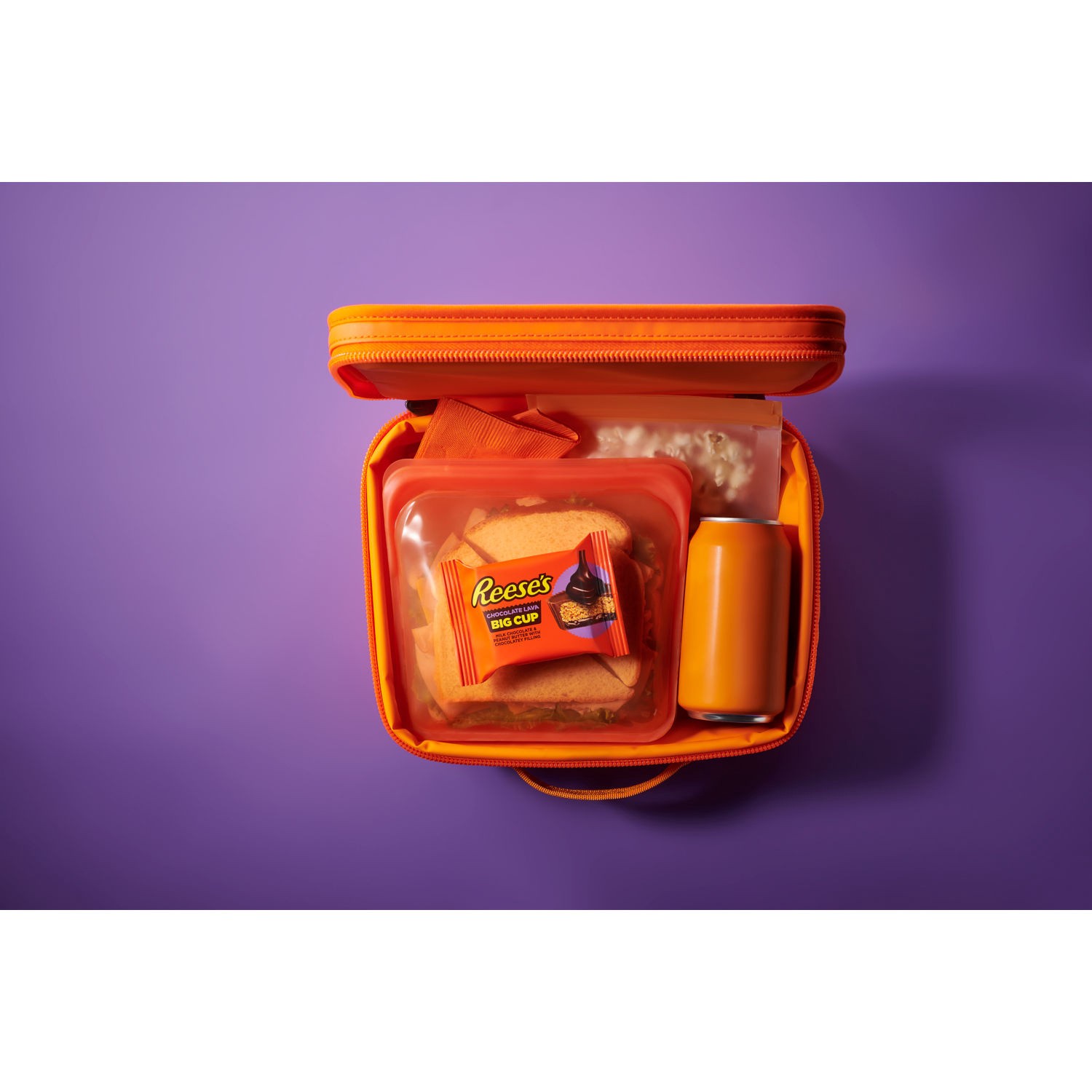 slide 9 of 9, Reese's Big Cup Chocolate Lava Milk Chocolate Peanut Butter Cups, Candy Packs, 1.4 oz (16 Count), 1.4 oz