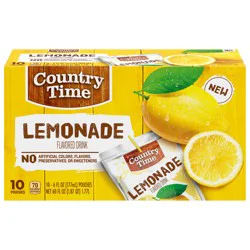 Country Time Lemonade 10 - 6 fl oz Pouches