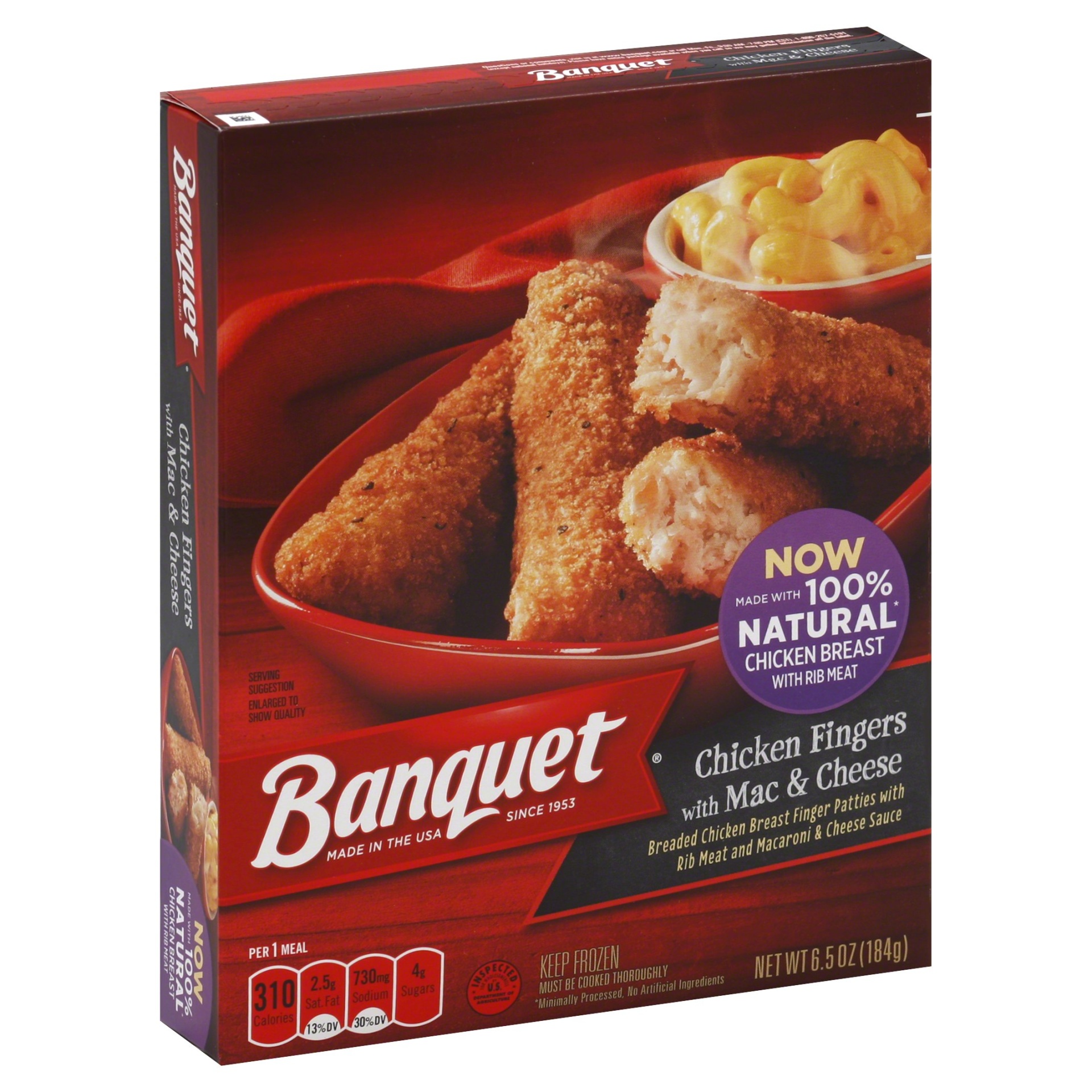 Banquet Frozen Chicken Fingers Meal 7.1 oz Shipt