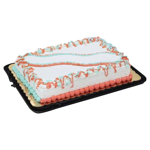 slide 1 of 1, 1/4 Sheet Whip Topping Red Velvet Cake(For Special Requests 24 Hours Required), 1 ct