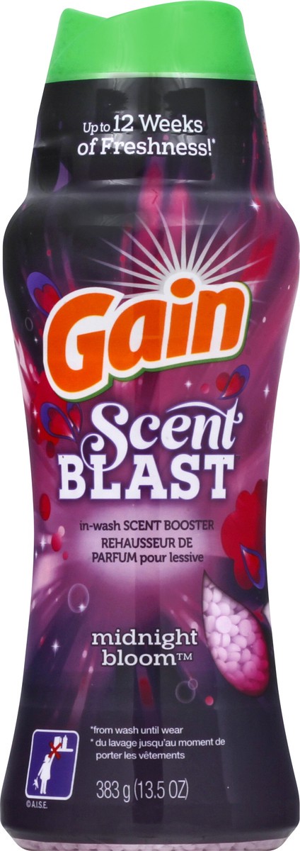 slide 1 of 10, Gain Midnight Bloom In-Wash Scent Booster 13.5 oz, 13.5 oz